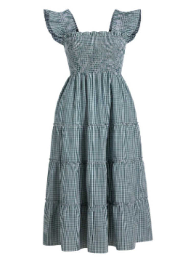 Hill House Ellie Nap Dress - Emerald Gingham - Excellent Condition - Size Xl